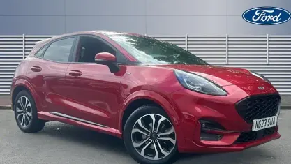 Begagnad Ford Puma ST-Line 125 HK (91 kW) 2023 Röd SUV