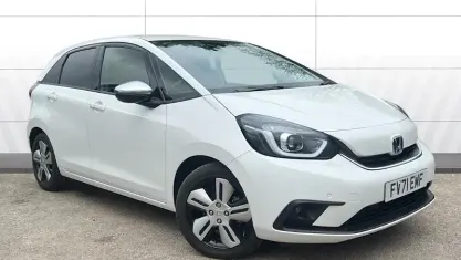 Used Honda Jazz Hybrid 109 HP (80 kW) 2021 White Hatchback