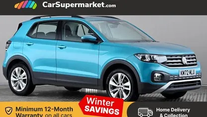 Turquoise Used 2022 VW T-Cross SE SUV | £13,697 (Fair price)