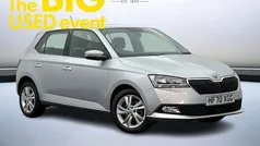 Brilliant silver metallic Used 2020 Skoda Fabia SE Hatchback | £9,999 (Fair price)