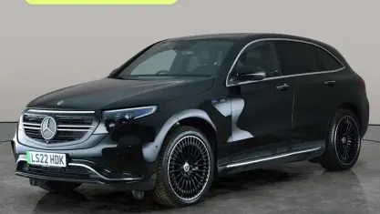 Usado Mercedes EQC400 AMG Line Premium Plus 300 kW (408 HP) 2022 Preto SUV