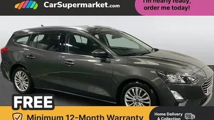 Used Ford Focus Titanium 120 HP (88 kW) 2020 Grey Estate