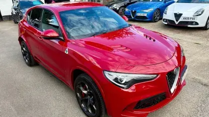 Used Alfa Romeo Stelvio Quadrifoglio 510 HP (375 kW) 2019 Red SUV