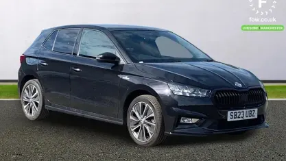 Begagnad Skoda Fabia Monte Carlo 150 HK (110 kW) 2023 Svart Halvkombi