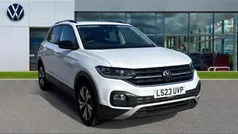 White Used 2023 VW T-Cross Black Edition SUV | £20,498 (Fair price)