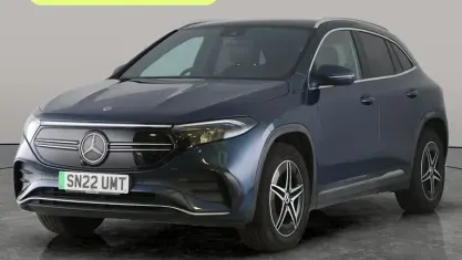 Used Mercedes EQA250 AMG line 139 kW (190 HP) 2022 Blue SUV