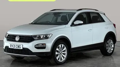 Used VW T-Roc SE 110 HP (80 kW) 2021 White SUV