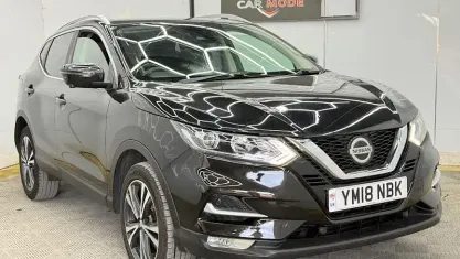 Used Nissan Qashqai N-Connecta 110 HP (80 kW) 2018 Black SUV
