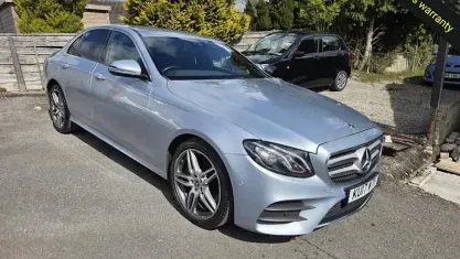 Used Mercedes E350 AMG line 258 HP (189 kW) 2017 Silver Sedan