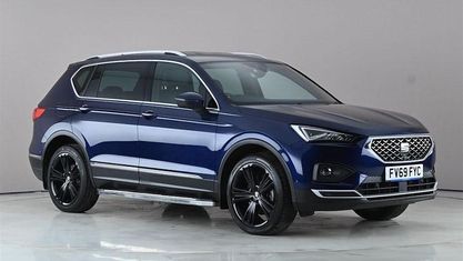 Używany Seat Tarraco 4Drive 190 KM (139 kW) 2019 Niebieski SUV