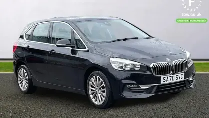 Used BMW 218 Luxury Line 140 HP (102 kW) 2020 Black Estate