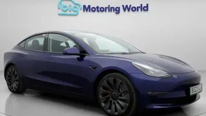 Used Tesla Model 3 Performance 461 kW (627 HP) 2023 Blue Sedan