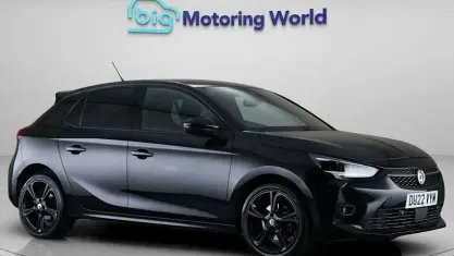 Used Vauxhall Corsa Edition 131 HP (96 kW) 2022 Black Hatchback