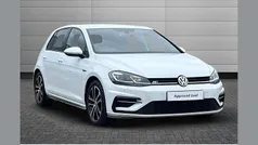 White Used 2020 VW Golf VIII R-line Edition Hatchback | £18,950 (Fair price)