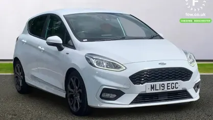 Used Ford Fiesta ST-Line 101 HP (74 kW) 2019 White Hatchback
