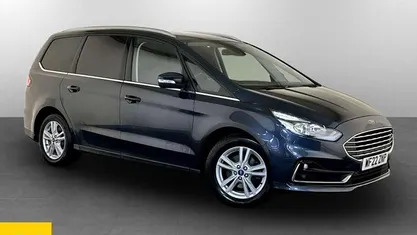 Blue Used 2022 Ford Galaxy Titanium MPV | £18,895 (Fair price)