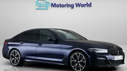 Used BMW 520 M Sport 190 HP (139 kW) 2022 Blue Sedan