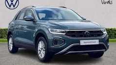 Blue Used 2024 VW T-Roc Life SUV | £24,012 (Fair price)