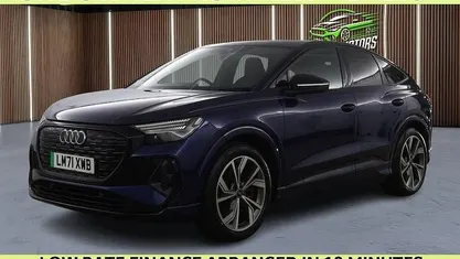 Used Audi Q4 Sportback e-tron Comfort 150 kW (204 HP) 2022 Blue SUV