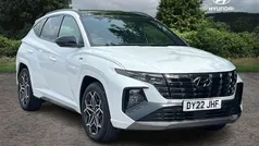 White Used 2022 Hyundai Tucson N Line SUV | £24,950 (Fair price)