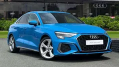 Blue Used 2020 Audi A3 S-Line Sedan | £18,950 (Fair price)