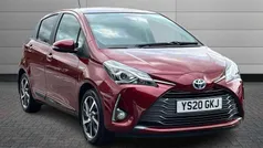 Red Used 2020 Toyota Yaris Hybrid Hatchback | £13,495 (Fair price)
