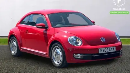 Used VW Beetle Design 150 HP (110 kW) 2016 Red Hatchback