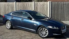 Blue Used 2013 Jaguar XF Premium Luxury Sedan | £5,297 (Fair price)