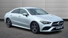 Silver Used 2020 Mercedes CLA200 AMG line Coupe | £17,791 (Fair price)