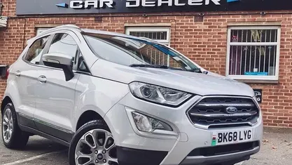 Used Ford Ecosport Titanium 101 HP (74 kW) 2018 Silver SUV