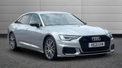 Floret silver Used 2021 Audi A6 Black Edition Sedan | £24,950 (Fair price)