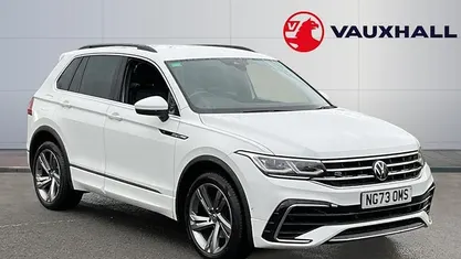 Used VW Tiguan R-line Edition 150 HP (110 kW) 2023 White SUV