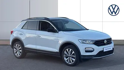 White Used 2021 VW T-Roc Design SUV | £16,532 (Fair price)