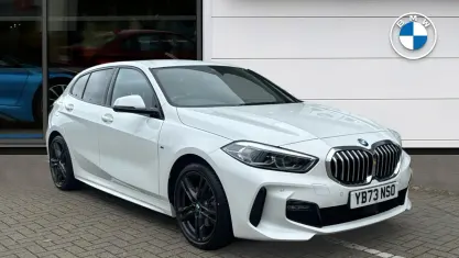 Used BMW 118 M Sport 136 HP (100 kW) 2023 White Hatchback