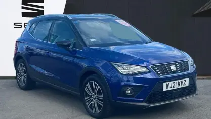 Used Seat Arona XCELLENCE 110 HP (80 kW) 2021 Blue SUV