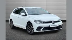 Pure white Used 2023 VW Polo Life Hatchback | £16,295 (Fair price)