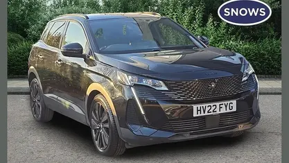 Used Peugeot 3008 Premium 131 HP (96 kW) 2022 Nera black SUV