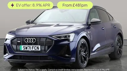 Used 2022 Audi e-tron Sportback Black Edition SUV | £26,693 (Fair price)
