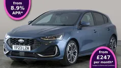 Blue Used 2022 Ford Focus ST-Line Hatchback | £17,812 (Fair price)