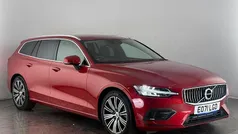 Red Used 2021 Volvo V60 Inscription Estate | £25,600 (Fair price)