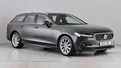 Platinum grey Used 2021 Volvo V90 Momentum Estate | £23,495 (Good price)