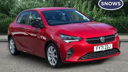 Used Vauxhall Corsa S 101 HP (74 kW) 2021 Red Hatchback