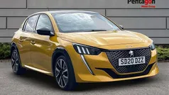 Yellow Used 2020 Peugeot 208 GT-line Hatchback | £10,999 (Fair price)
