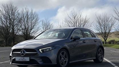 Używany Mercedes A200 AMG line 163 KM (119 kW) 2019 Szary Hatchback