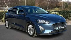 Blue Used 2019 Ford Focus Titanium Hatchback | £10,000 (Fair price)