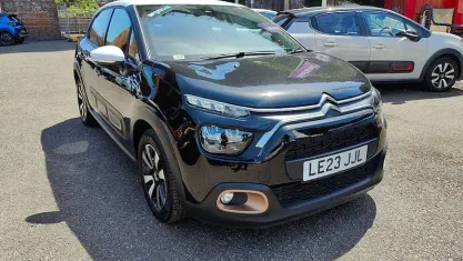 Used Citroën C3 PureTech 83 HP (61 kW) 2023 Black Hatchback