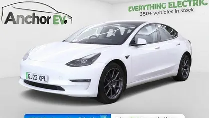 Używany Tesla Model 3 Long Range AWD 366 kW (498 KM) 2022 Biały Sedan/Limuzyna
