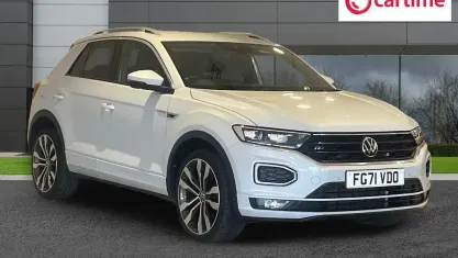 Used VW T-Roc R-line 150 HP (110 kW) 2021 Silver SUV