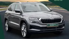 Graphite grey metallic Used 2024 Skoda Karoq SE L SUV | £26,400 (Fair price)