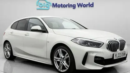 Used BMW 118 M Sport 136 HP (100 kW) 2022 White Hatchback